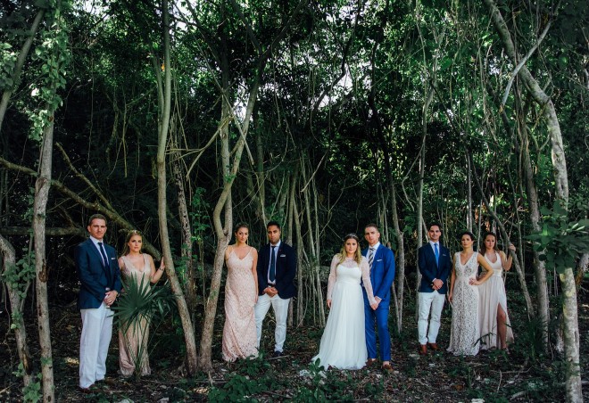 Danielle and Curtis' Destination Wedding
