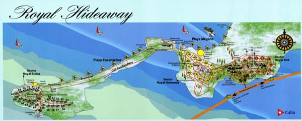 Check out this detailed resort map!