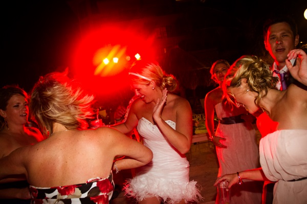 Destination Wedding Dance Party, Dreams Riviera Cancun, Wedding Reception