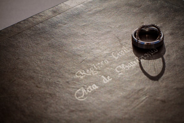 Destination Wedding Rings and Marriage Certificate