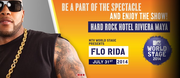 Celebrate with your friends at Hard Rock Resorts in the Riviera Maya with Flo Rida