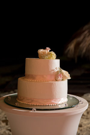 LUXE Destination Weddings Cake
