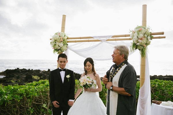 Hawaii Destination Wedding Gazebo