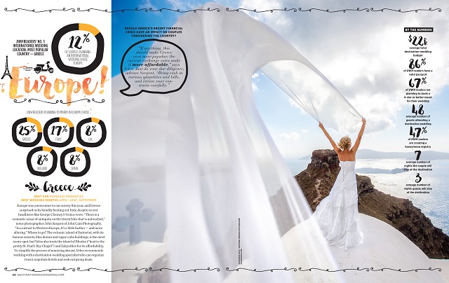 Destination Weddings & Honeymoons magazine