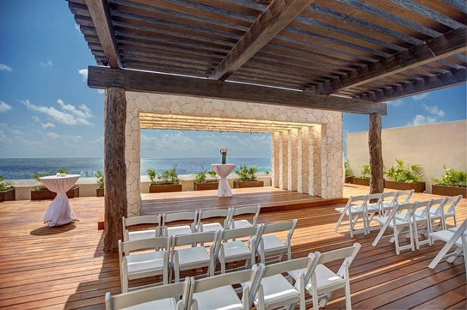 Royalton Riviera Cancun Destination Wedding - Ceremony Location