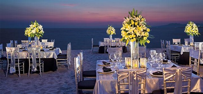 Secrets Costa Rica - Beach Wedding Reception