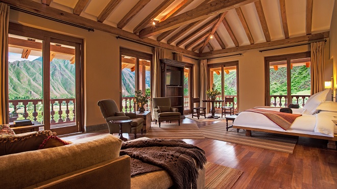 Inkaterra Guest Room Sitting Area