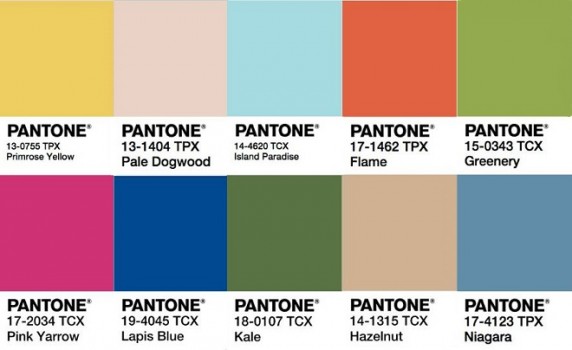 2017 Pantone Colour Predictions - luxedestinationweddings.com