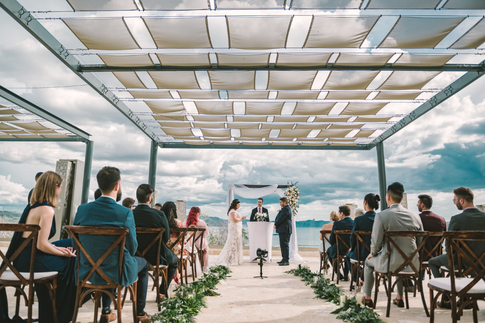 Planet Hollywood Costa Rica Rooftop Ceremony 