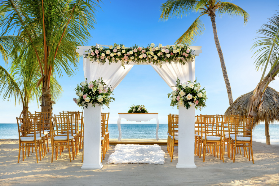 Wedding on the beach, Punta Cana
