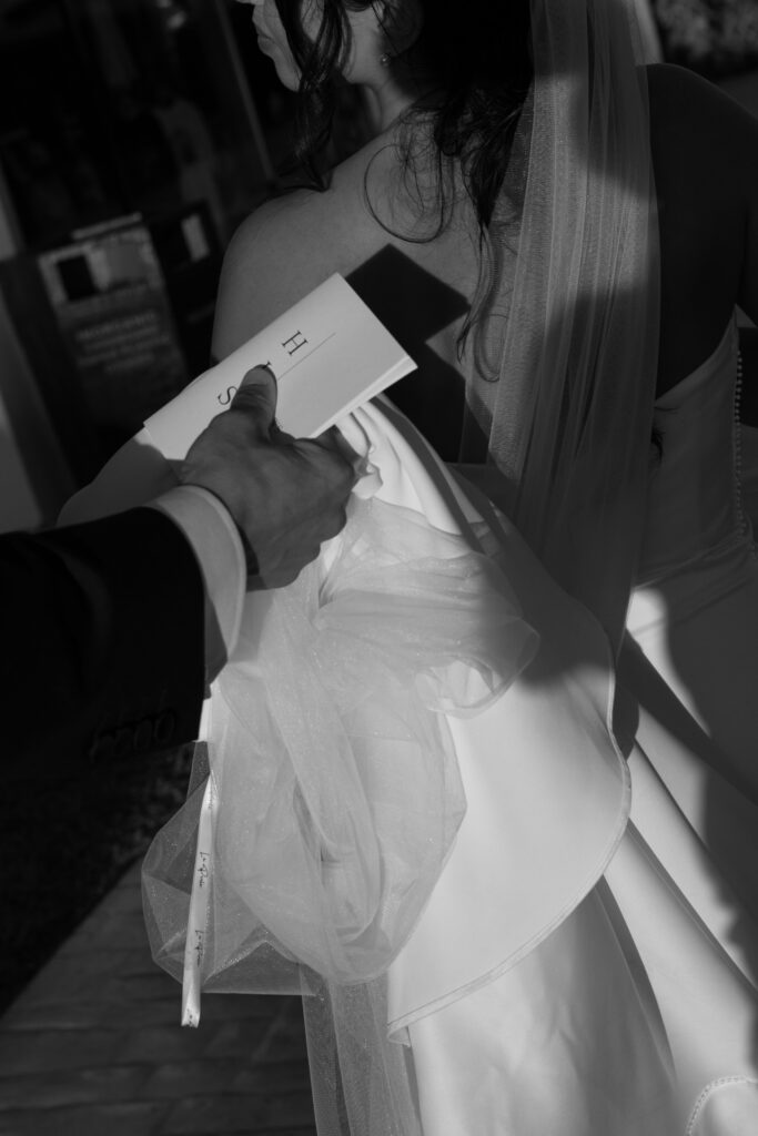 Black and White Wedding Photography