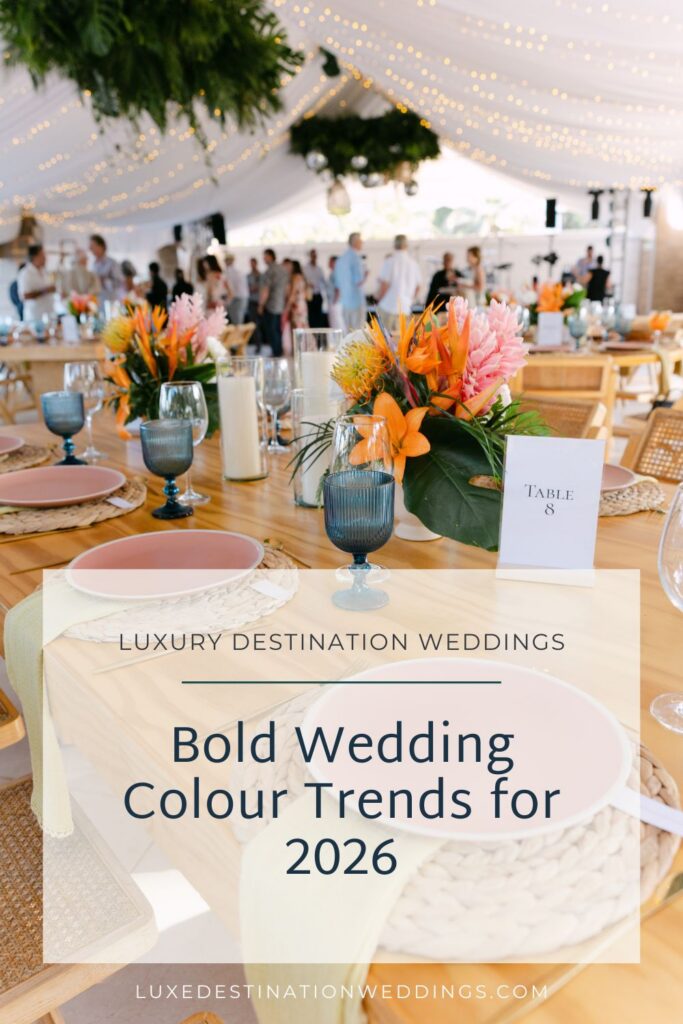 destination wedding design trends