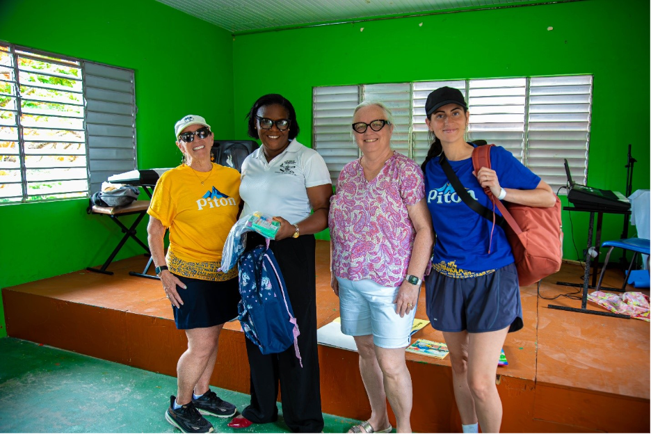 Visiting a school and spending the day with the children in St Lucia with the St Lucia Tourism Authority